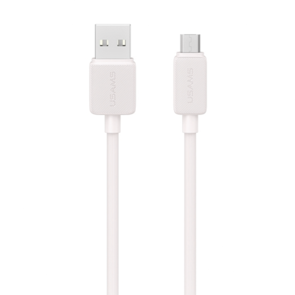 Cable USAM MicroUSB a USB 2 metros (Rosado)