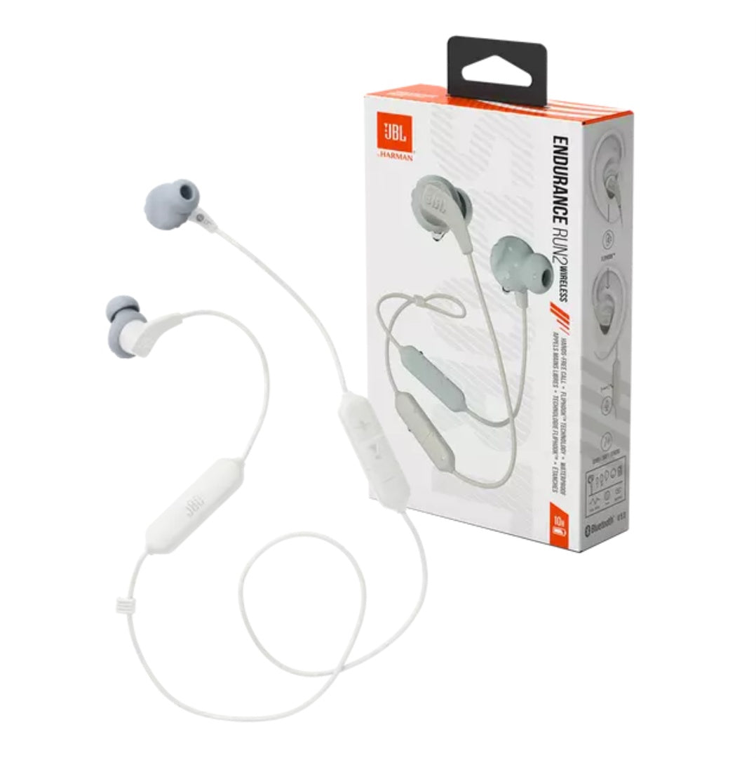 Auricular JBL Endurance Run 2 blanco bluetooth