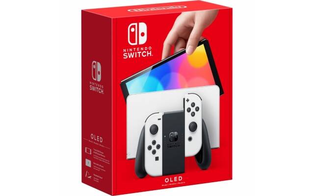 Consola Nintendo Switch OLED blanca