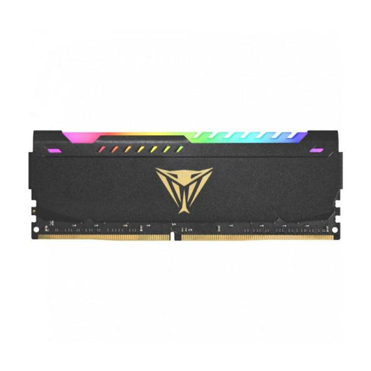MEMORIA PC 8GB DDR4 3600MHZ PATRIOT RGB CL20 VIPER STEEL BLACK HS SINGLE
