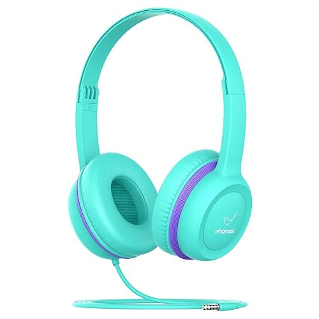 Auricular Vinamass para niñas/os (Azúl/Violeta/Verde)