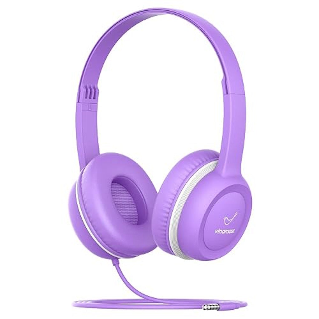 Auricular Vinamass para niñas/os (Azúl/Violeta/Verde)