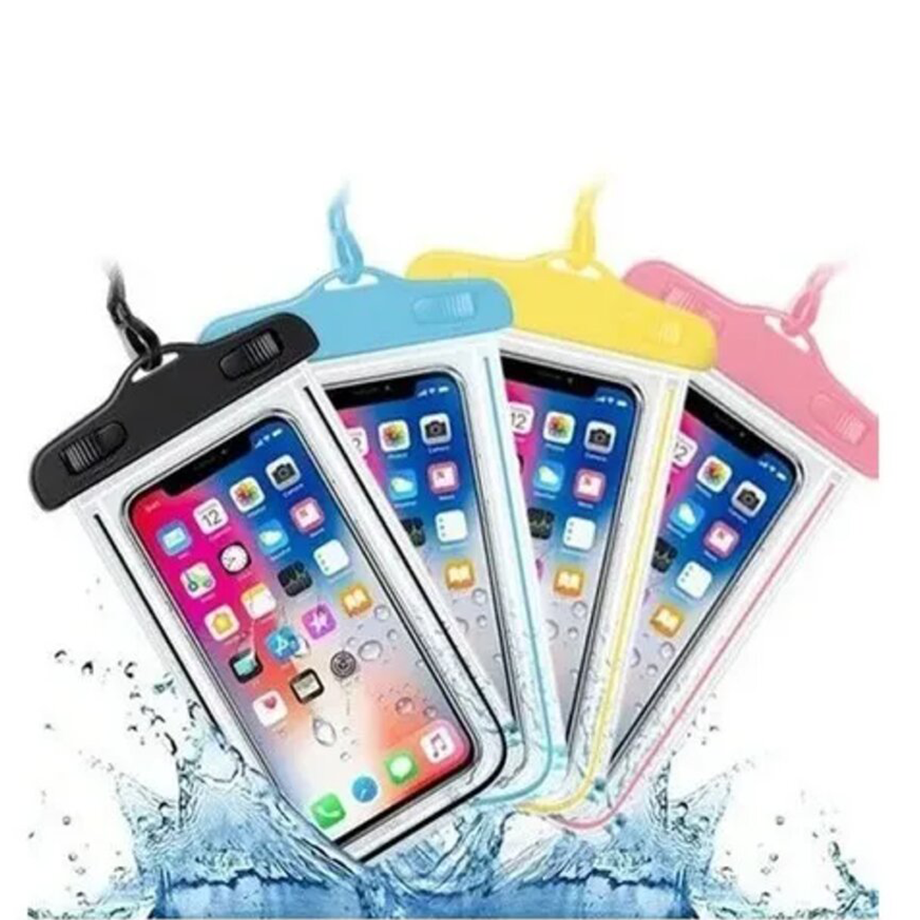 Funda a prueba de agua para celular (Varios colores)