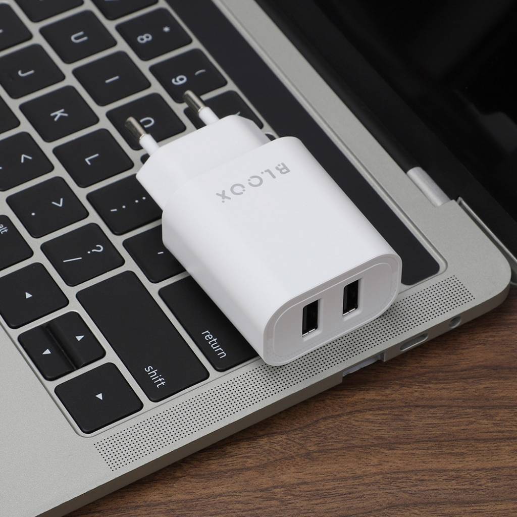 Cargador Bloox Charge 2 (2 USB, SIN cable)