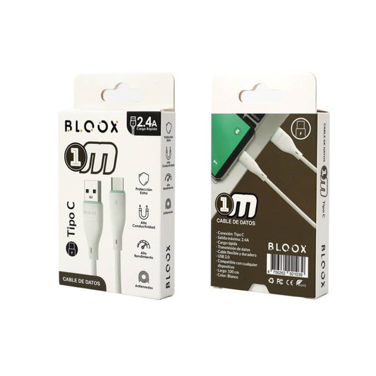 Cable Bloox USB C a USB 1 metro