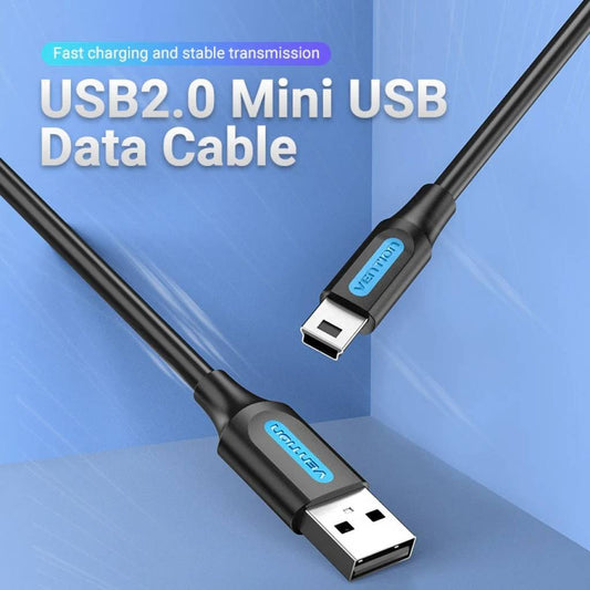Cable Vention USB a USB Mini (1 metro)