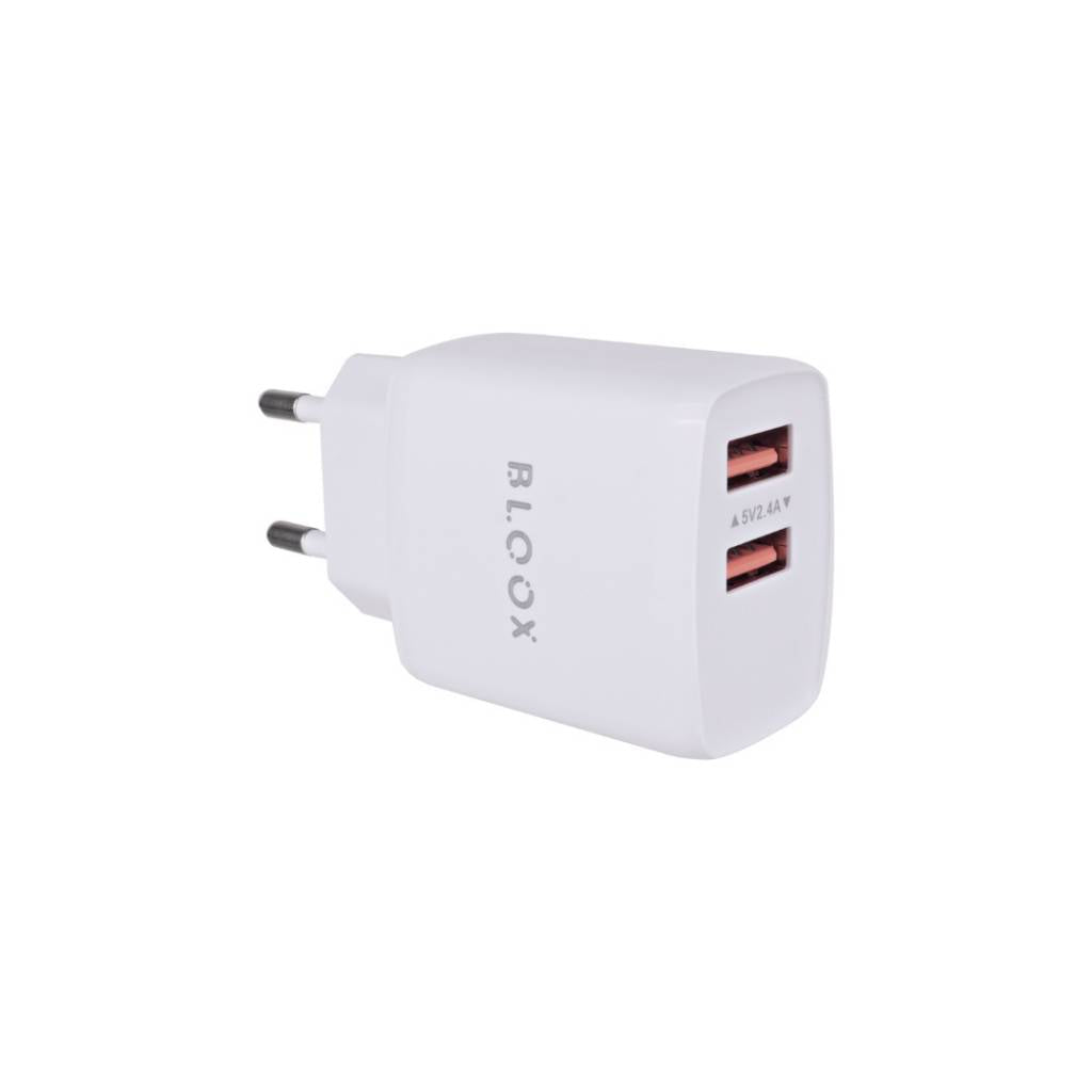 Cargador Bloox Charge 2 (2 USB, SIN cable)