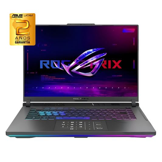 Notebook Gamer Asus ROG Ryzen 9 5.3Ghz, 16GB, 1TB SSD, 16" FHD 165Hz, RTX 5070Ti 12GB