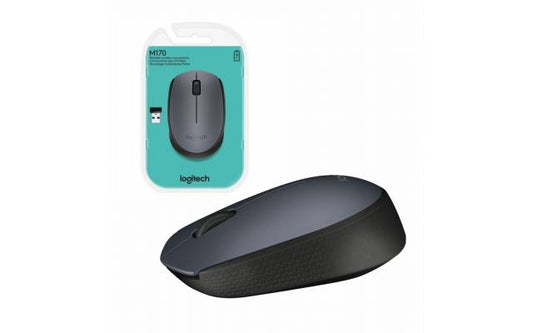 Mouse Logitech M170 inalámbrico negro
