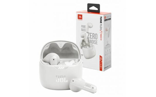 Auricular JBL Tune Flex blanco bluetooth