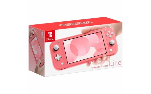 Consola Nintendo Switch lite rosado